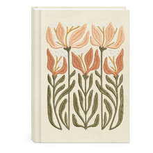 Embroidered Lily Hardcover Journal 