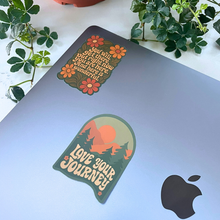 Love Your Journey Sticker | Mental Health, Nature Gift