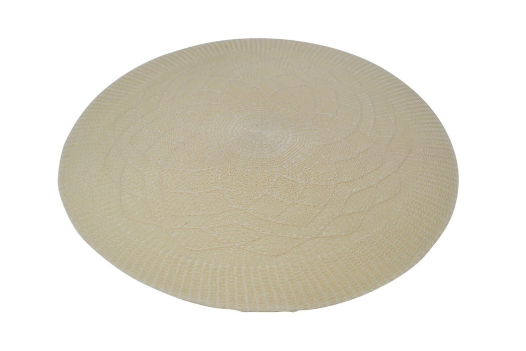 Round Placemat - Cream