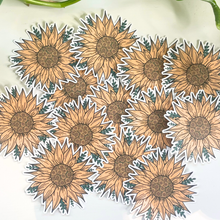 Sunflower Sticker | Nature Lover Gift | Flower Sticker