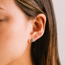 Anise Stud Earring - Pink Opal