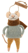 Charlie Felt Mouse Ornament