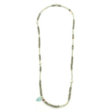 Ceramic Bead Wrap Bracelet/Necklace - Renewal/Leaf