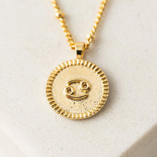 Cancer Horoscope Necklace Lover's Tempo