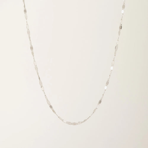 Lovers Tempo Cleo Long Necklace Silver