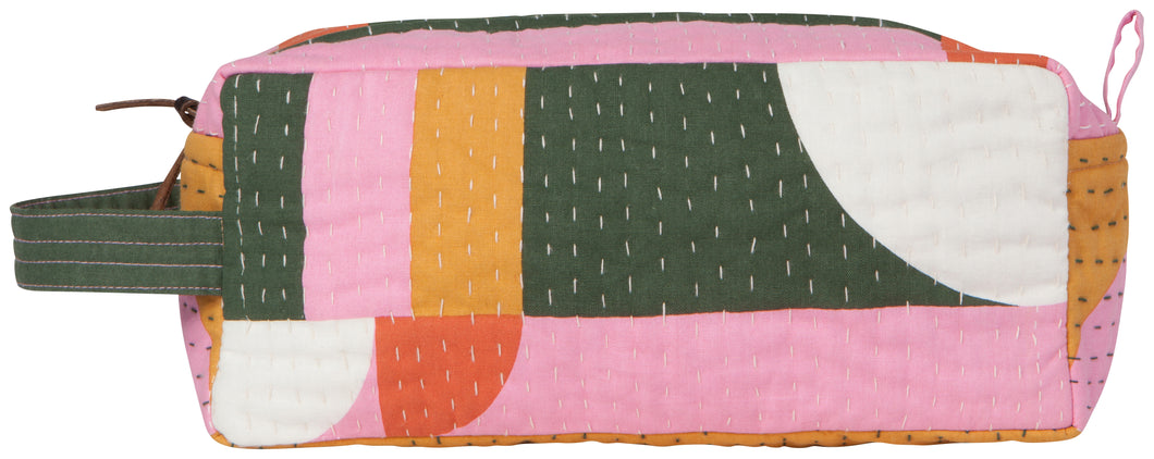 Kantha Quilted Toiletry Bag