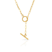 Darcy Gold Toggle Necklace Lover's Tempo