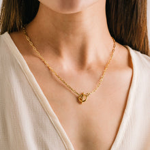 Darcy Gold Toggle Necklace Lover's Tempo