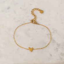 Flirt Gold Heart Bracelet - Lover's Tempo