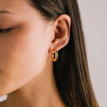 Friday Earrings Gold Hoop Earrings - Lover's Tempo