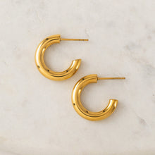Friday Earrings Gold Hoop Earrings - Lover's Tempo