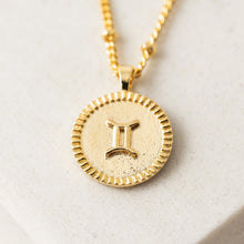 Gemini Horoscope Necklace Lover's Tempo