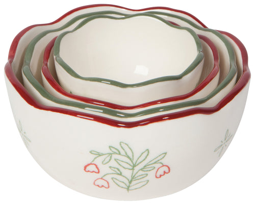 Camellia Set/4 Nesting Bowls