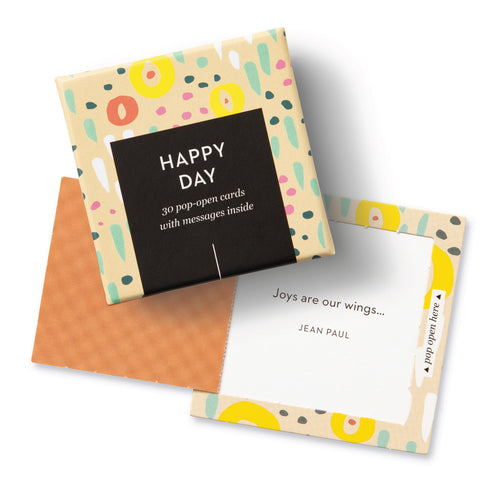 Thoughtfulls - Happy Day Pop Open Inspiration Cards