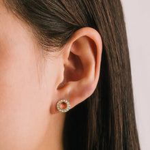 Gold Stud Earrings Kismet - Lover's Tempo