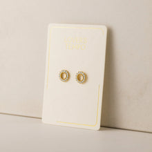Gold Stud Earrings Kismet - Lover's Tempo