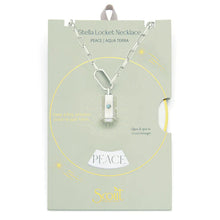 Stella Locket Aqua Terra Stone of Peace - Scout