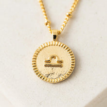 Libra Horoscope Necklace Lover's Tempo