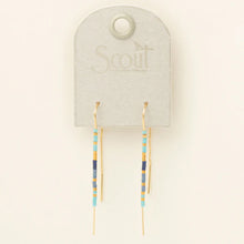 Miyuki Glass Bead Threader Earring