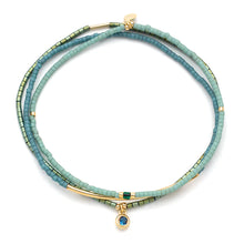 Miyuki Glass Bead Turquoise Bracelet
