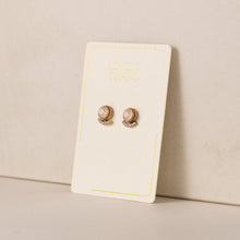 Statement Post Earrings Gold Plated - Lover's Tempo
