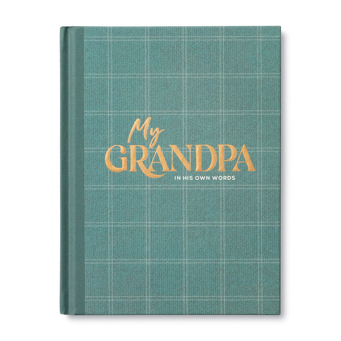 My Grandpa Interview Book - Gifts For Grandparents