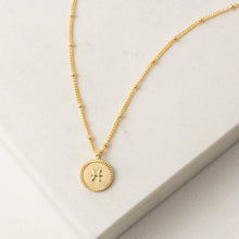 Pisces Horoscope Necklace Lover's Tempo