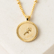 Sagittarius Horoscope Necklace Lover's Tempo