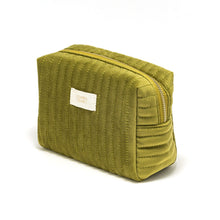 Velvet Cosmetic Bag Moss