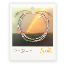 Mixed Media Bracelet - Optimism/Green Adventurine/Silver