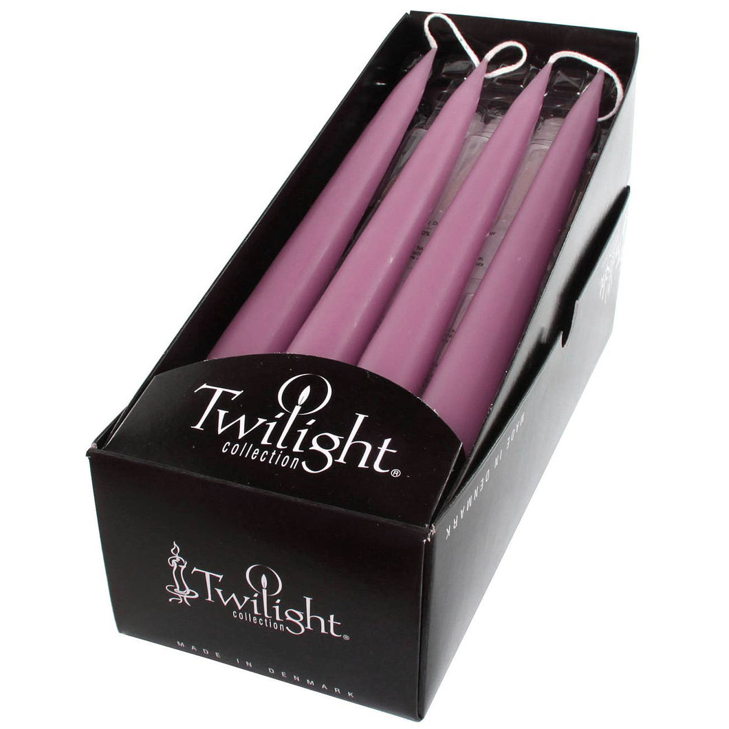 Light Heather Danish Taper Candle 10