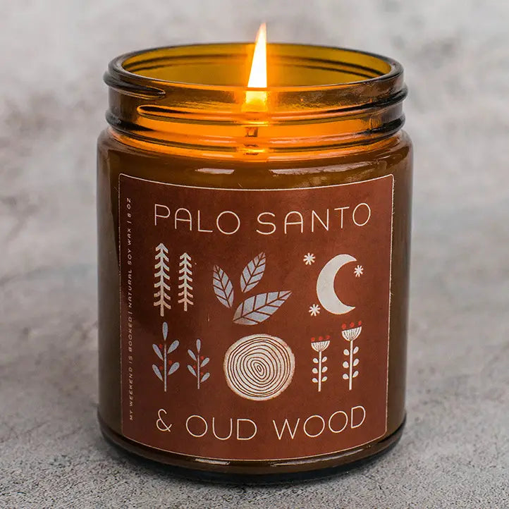 Palo Santo & Oud Wood Soy Candle