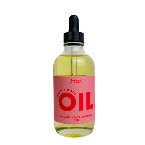 Bath + Body Oil - Moscato, Peach + Pineapple