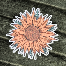 Sunflower Sticker | Nature Lover Gift | Flower Sticker