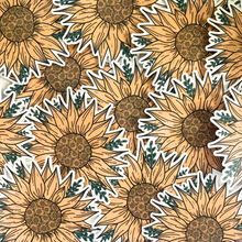 Sunflower Sticker | Nature Lover Gift | Flower Sticker