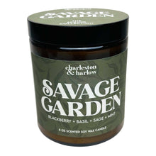 Savage Garden - Blackberry Basil Mint Sage Soy Candle