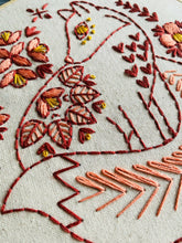 Folk Fox Complete Embroidery Kit