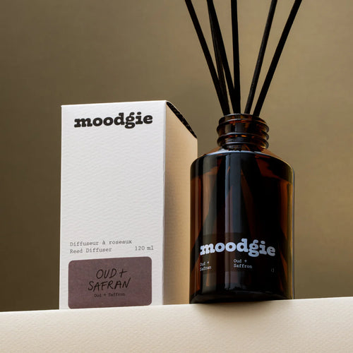 Moodgie Oud and Saffron Scented Reed Diffuser