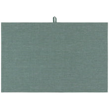 Linen Pinstripe Tea Towel - Jade