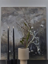 Black Danish Taper Candle 12" | Set of 2