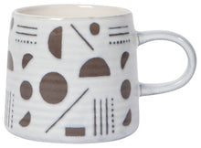 Domino Geometric Stoneware Mug