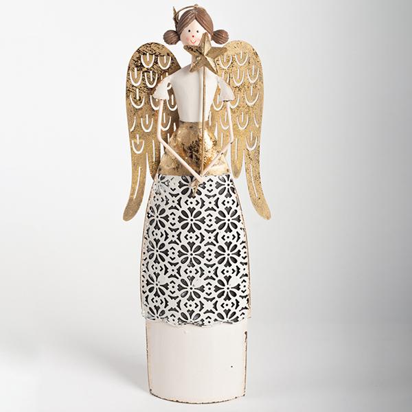 Vintage Style Metal Angel