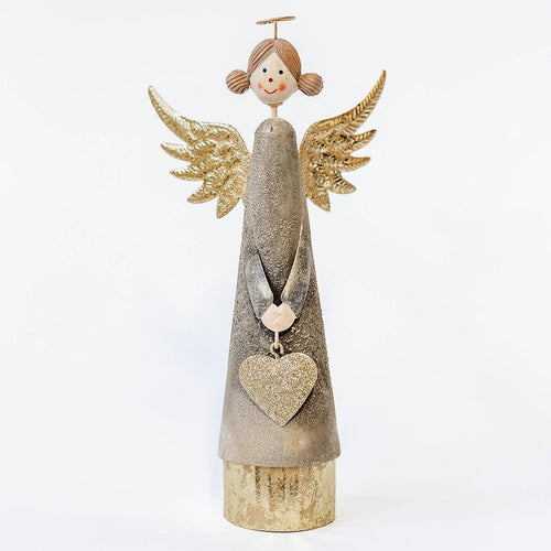 Golden Heart Metal Angel