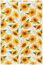 Sunflower Set 3 Floursack Dishtowels