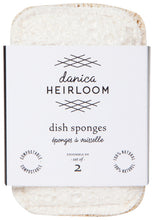 Set 2 Natural Dish Sponges - Danica