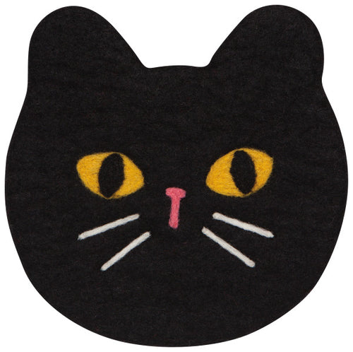Danica Felt Wool Black Cat Trivet Canada