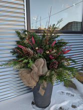 Holiday Potted Urn