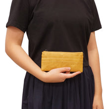 Briella Slim Wallet - Honey Mustard