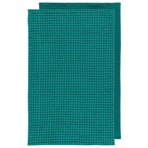 Teal Dish Towels Set of 2