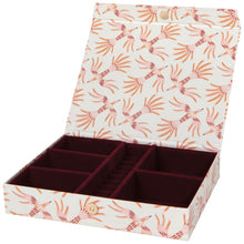 Jewelry Box Velvet Lining - Bird Print Danica